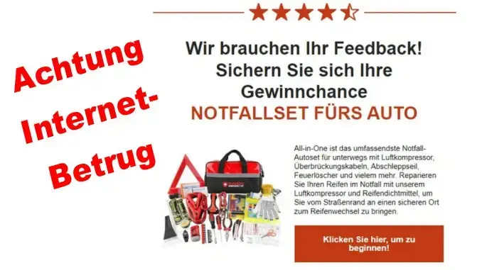 Internetbetrüger sind nicht vom ADAC - "Geschenk" mit Gebühren