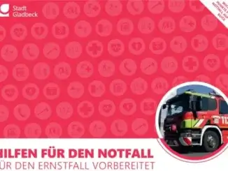 Notfallflyer Gladbeck: Gut gerüstet für den Ernstfall