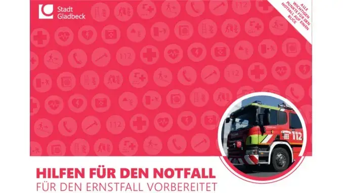 Notfallflyer Gladbeck: Gut gerüstet für den Ernstfall