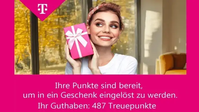 Vorsicht Phishing! "Treuepunkte von Telekom" ein Fake