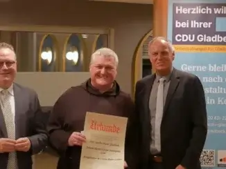 Johann-Harnischfeger-Sozialpreis von CDU Gladbeck verliehen