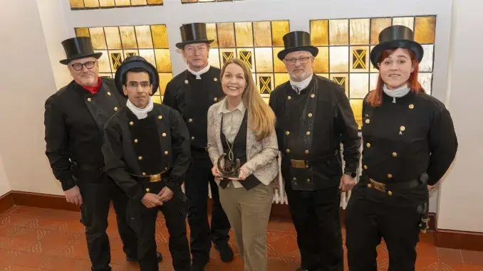 Schornsteinfegermeister im Rathaus Gladbeck