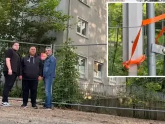 Dilettantischer Bauzaun - Soziales Bündnis enttäuscht