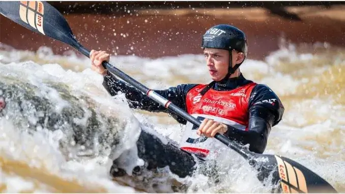 Joseph Seibert im Kanu-Slalom Top Kanuten aus Gladbeck dabei