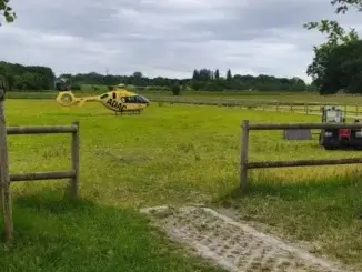Schwerer Arbeitsunfall auf landwirtschaftlichem Betrieb