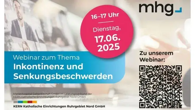 Webinar zu Inkontinenz Inkontinenz-Webinar Senkungsbeschwerden