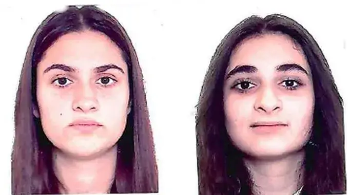 vermisste Schwestern - Polizei Zwei vermisste Mädchen