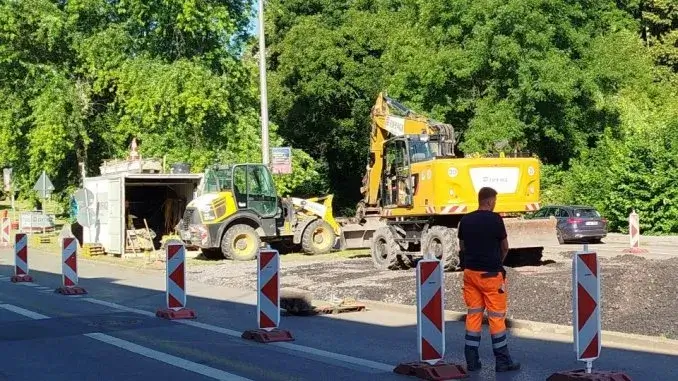 Baustelle Buersche Straße - G. Blase_ergebnis In Gladbeck bleibt es spannend bis zum Schluss!
