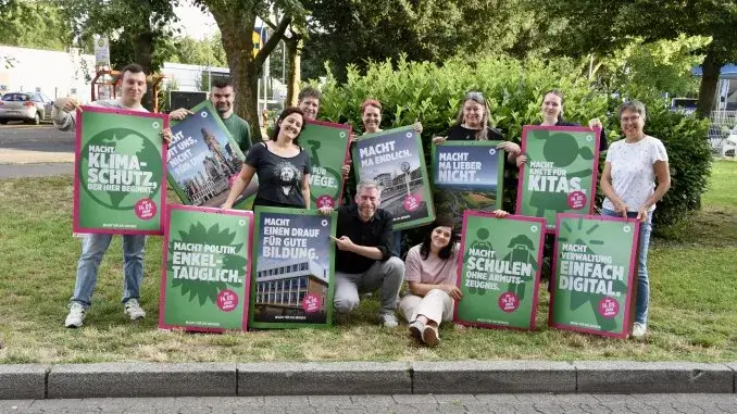 Grüne KandidatInnen 2025 Kommunalwahlkampf: Grüne starten durch