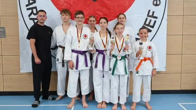 Karate Westf. Meisterschaft 2025 Karate Do Gladbeck bei den Westdeutschen