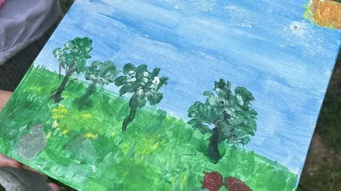 Malen im Park_ergebnis „Malen im Park“ lud zu kreativem Austausch
