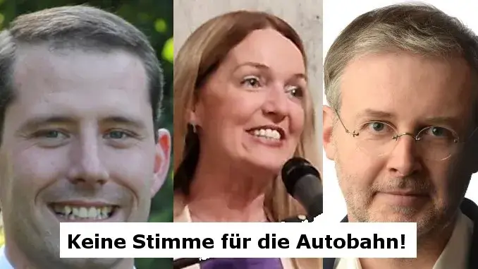 Keine Wahlempfehlung für Autobahnparteien