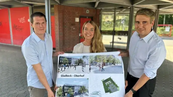 Vorstellung Planung Oberhof - Stadt Gladbeck Oberhof wird neues Eingangstor