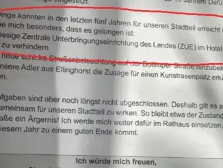 Viel Sand in die Augen der Gladbecker Wähler gestreut
