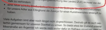 Viel Sand in die Augen der Gladbecker Wähler gestreut