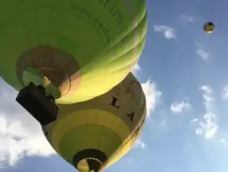 Ballone in Wittringen beim "Herbstglühen"