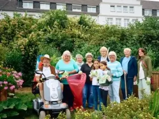 Hochbeetgarten-Initiative unterstützt Müllpatenschaft