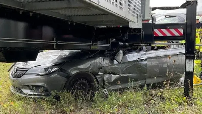 Schwerer Verkehrsunfall