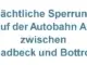 Autobahn A2 - Sperrung ab Gladbeck