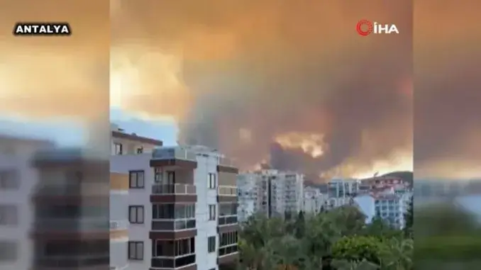 Waldbrände in der Türkei - Gladbecks Partnerstadt betroffen