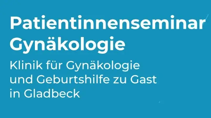 Gynäkologie Patientenseminar_ergebnis Senkungsbeschwerden und Harninkontinenz: Seminar