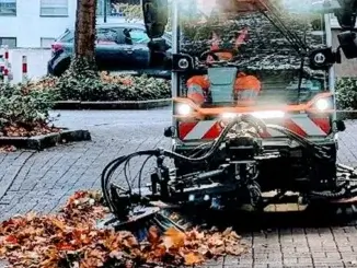 Saubere Gehwege für die Sicherheit