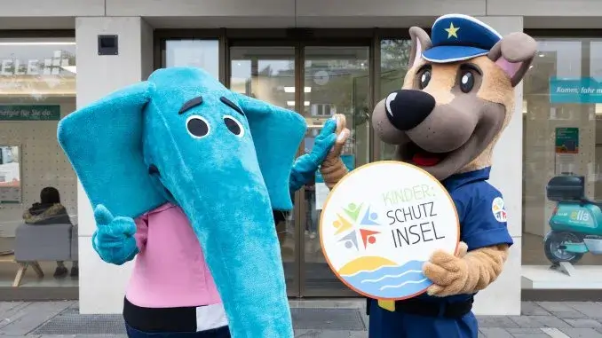 Kinderschutzinsel-Projekt_ergebnis Eine Kinderschutzinsel ist nun das ELE Center in Gladbeck