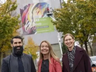 Neuer Blickfang am Marktbunker in Gladbeck