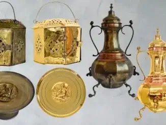 Museumsstücke nach Restaurierung