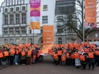 Nein zu Gewalt an Frauen - Versammlung