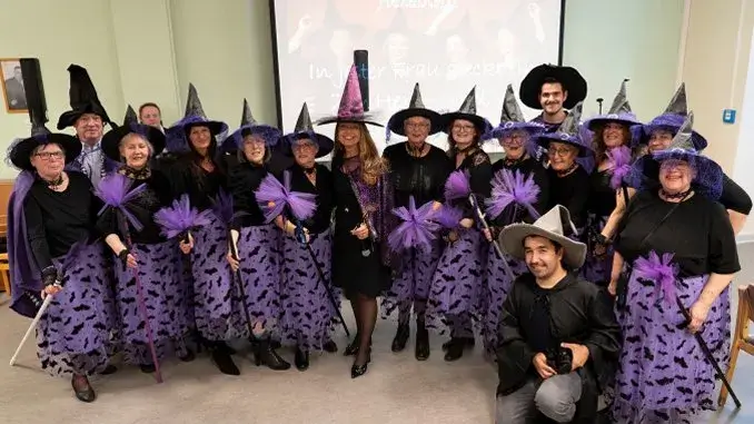 Hexen eroberten das Fritz-Lange-Haus