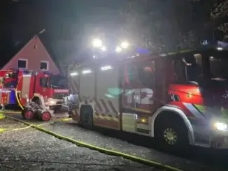 Mit Speziallöschtechnik aus Gladbeck in Waltrop