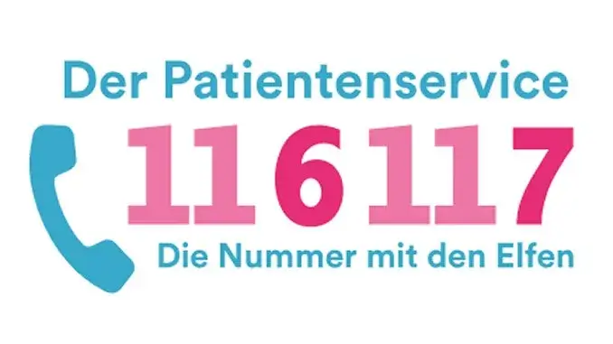 116 117 Patientenservice_ergebnis 116 117: Ärztlicher Bereitschaftsdienst an Feiertagen