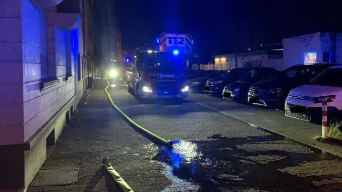 Feuer in der Küche: verletzte Person in Gladbeck