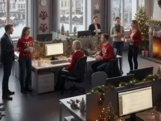 Weihnachtsfrieden im Finanzamt Marl