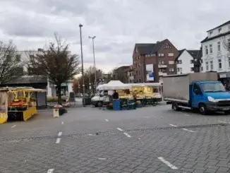 Wochenmarkt in Gladbeck-Mitte: Dienstags kein Markttag mehr