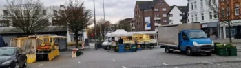 Wochenmarkt in Gladbeck-Mitte: Dienstags kein Markttag mehr