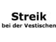 Streik der Vestischen am 2. Februar in Gladbeck