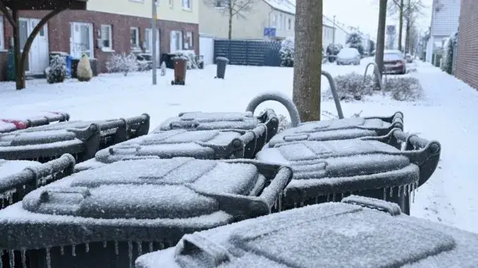 Eiszeit in der Mülltonne - Gladbecker sollen helfen
