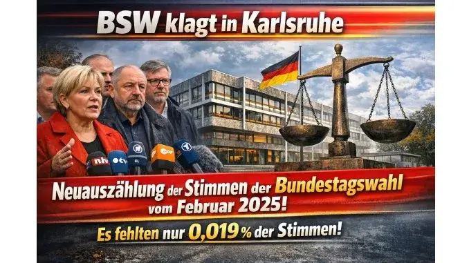 Bundestagswahl: Dringende Neuauszählung gefordert