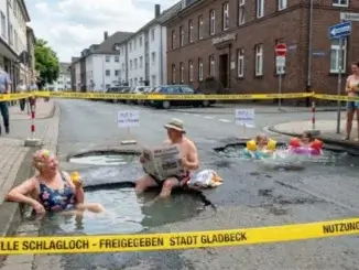 Schlaglochbaden: Spaß statt Ärger