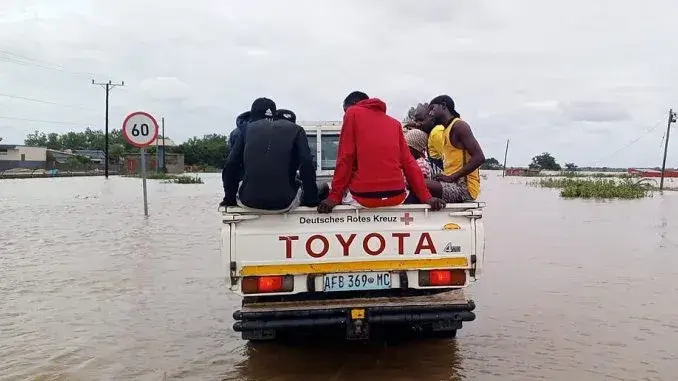 Nothilfe für Menschen in Mosambik