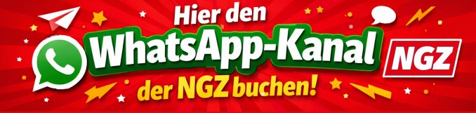 WhatsApp-Kanal der NGZ buchen