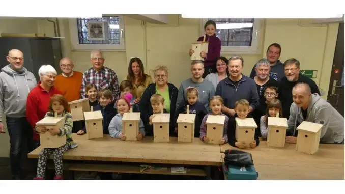 Nistkästen: Workshop für Kinder und Familien