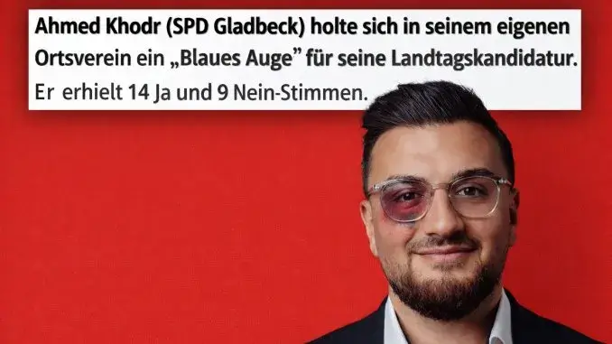 Blaues Auge für Ahmed Khodr (SPD)