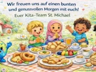 Interkulturelles Frühstück in der Kita St. Michael