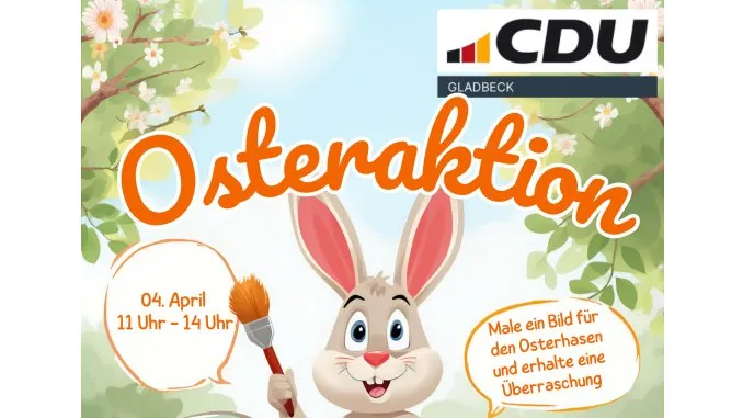 Osteraktion der CDU im Vinzenzpark für die ganze Familie