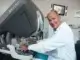 Ultraschallsonde mit dem DaVinci-System