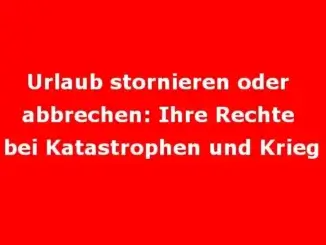 Krieg in Nahost: Verbraucherberatung zu Reisen dorthin