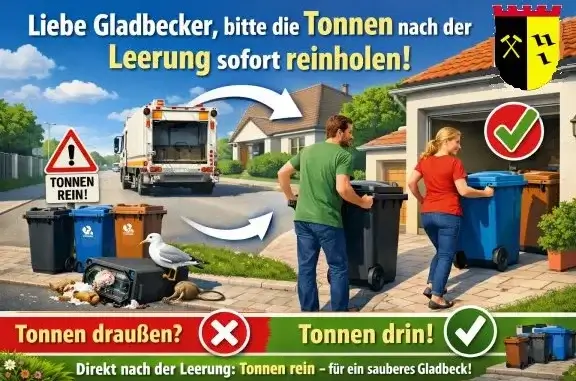 Tonnenleerung Abfalltonnen: Ihre Auswirkungen auf das Stadtbild